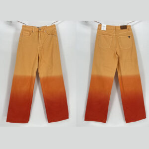 PREMIUM DIP-DYED STRAIGHT LEG PANTS WITH GRADIENT OMBRE EFFECT